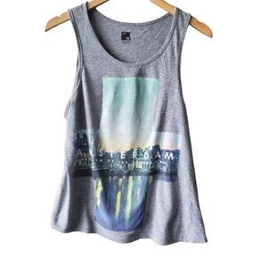 UH Amsterdam Graphic Tank Top Grey Size S